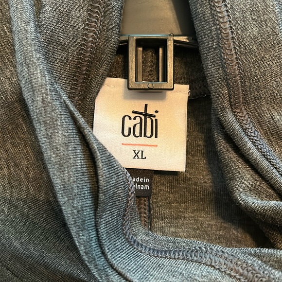 CAbi Slinky Turtleneck In Charcoal Style Number 8040 - Picture 3 of 4
